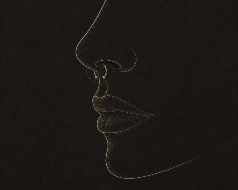 Septum Piercing Rehberi: Anatomi, İyileşme, Bakım ve Takı Seçimi
