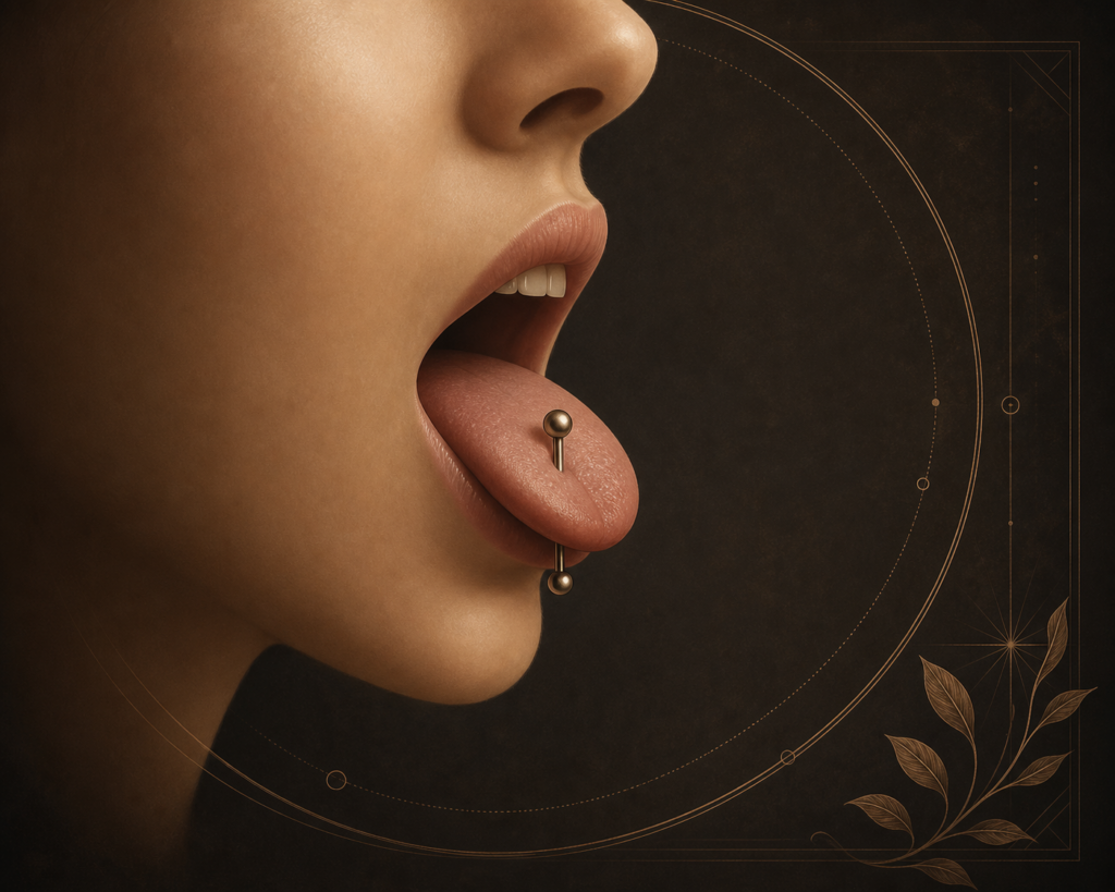 Dil Piercing Rehberi: Anatomi, İlk Takı ve Oral Bakım